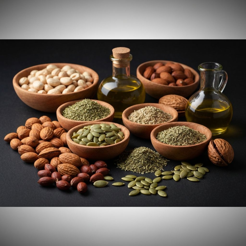 Natürliche Zutaten mit Proteinen